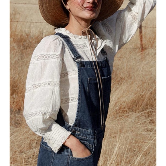 studio atelette Tops - Studio Atelette Victorian Style Blouse- Small